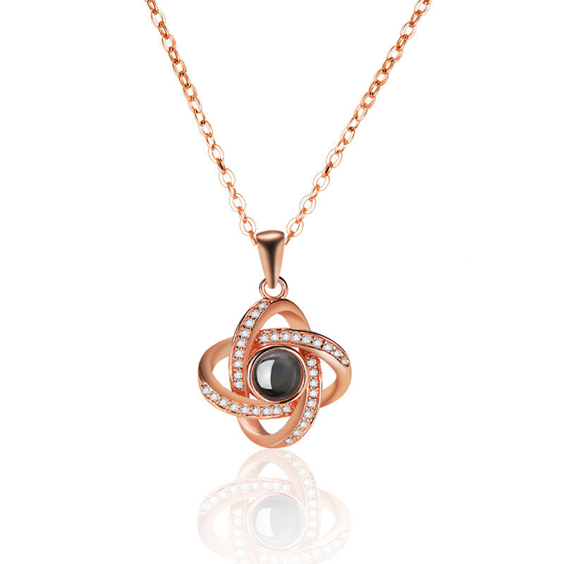 European And American Necklace Women's Clover Necklace